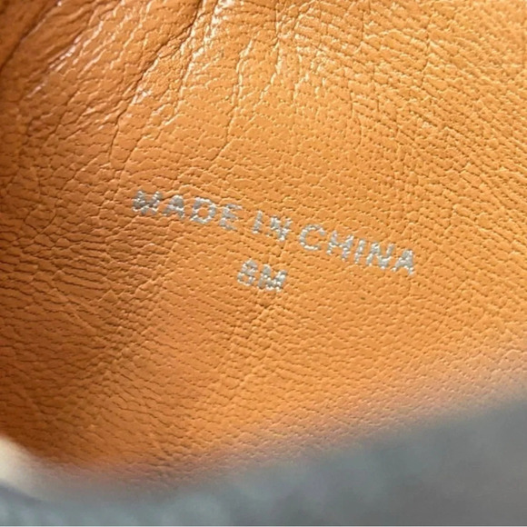 10 Crosby Derek Lam Black and White Platform Loafers - Picture 10 of 10